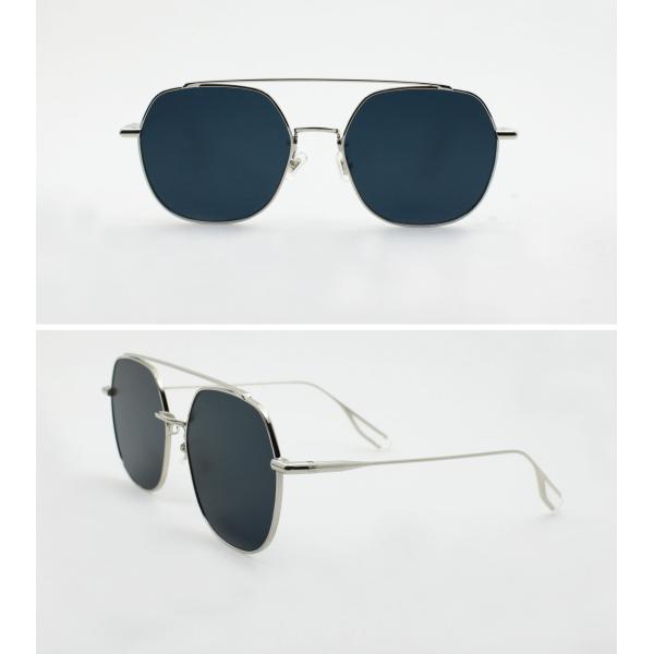 High-end Metal Sunglasses with Polaroid Sunlens Unisex Outdoor Glasses for Women Men Super Lightweight Noble Accessories