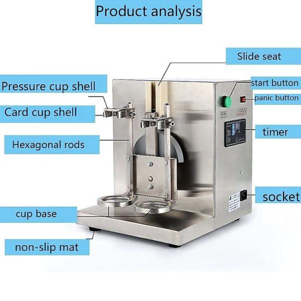 Automatic opereted mango shake juice machine milk tea shaking machine milk tea equipment