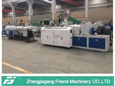 Blue Color Plastic Pipe Machine For UPVC Electrical Pipe Making Lower Consumption