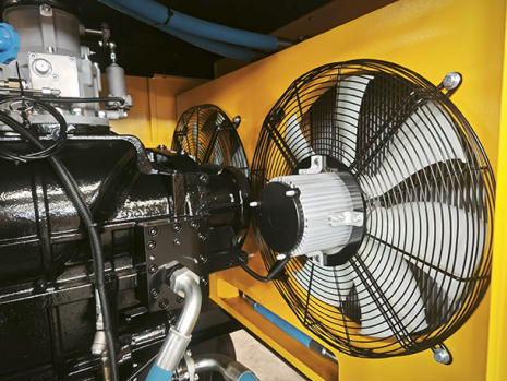 75kW Portable Screw Air Compressor with 13m³/min Flow and 8bar Pressure for Mining Construction