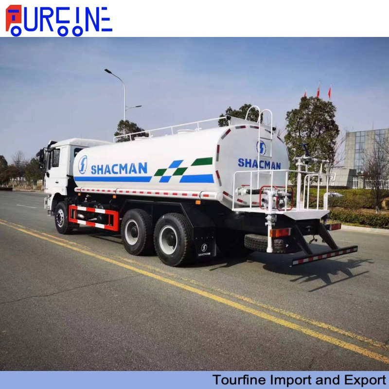 Shacman Water Bowser Truck 20000L 6X4 for Construction and Mining Operations