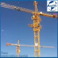QTZ63-5610 torre guindaste 6t Carga 56m Boom de elevação