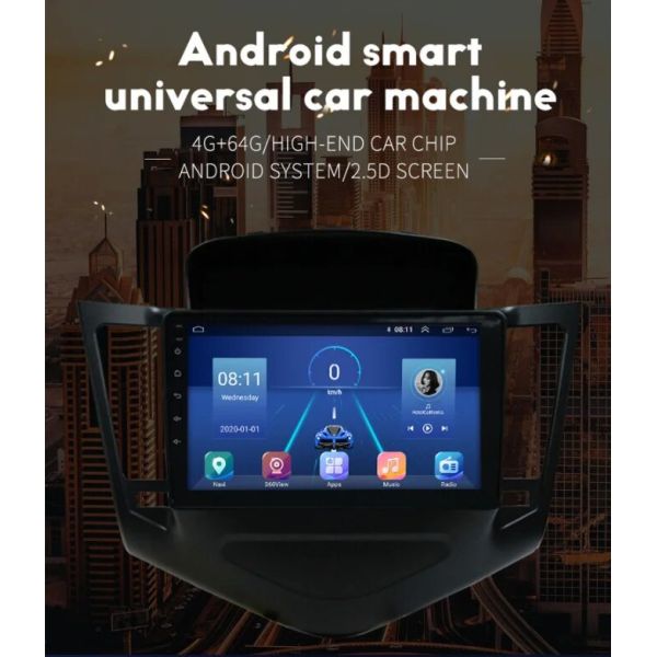 Pouce sans fil capacitif stéréo Android 10 de l'unité 7 de tête d'Android Carplay de double voiture de vacarme