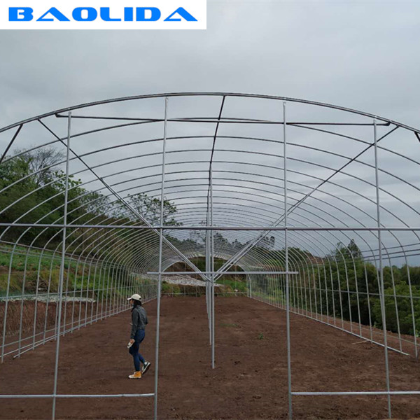 Свод купола пластмасса тоннеля парника полиэтиленовой пленки Одно-пяди 200 микронов