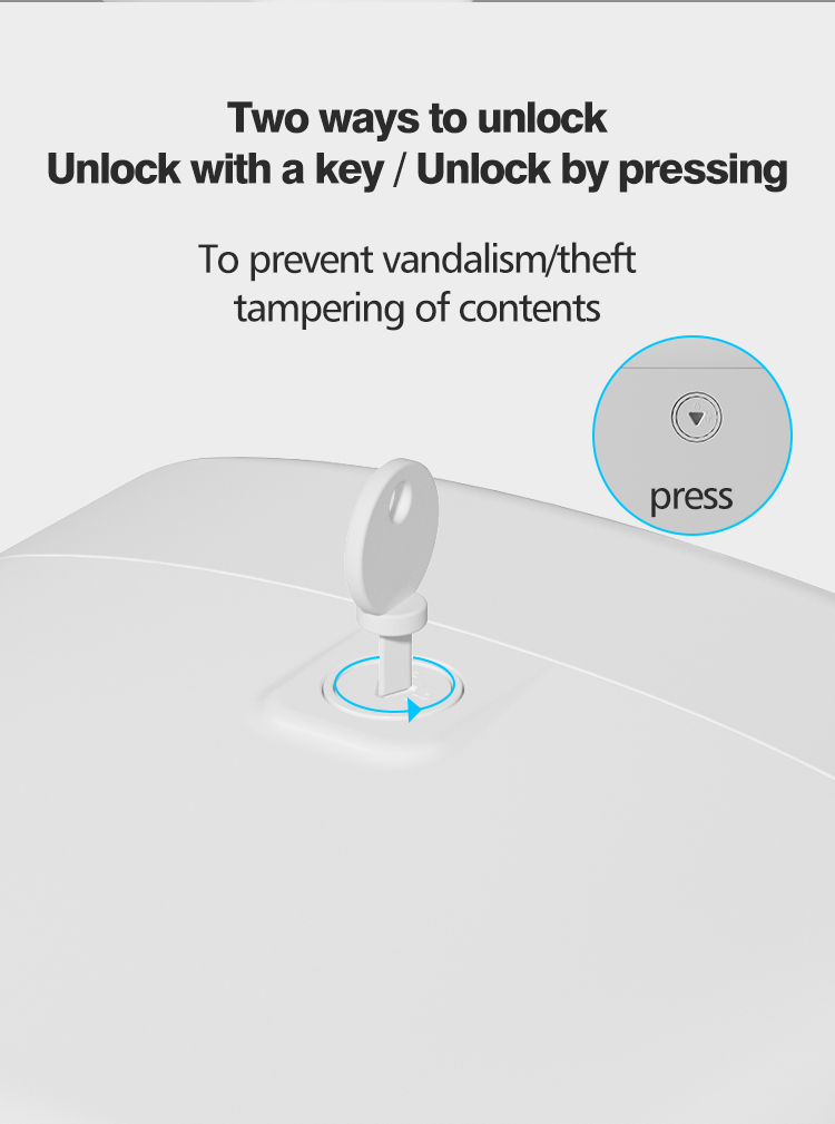 Modern Large Capacity Center Feed Dispenser Home Commercial Toilet Paper Dispenser