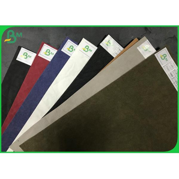 Eco Friendly Washable Kraft Paper Roll 0.55mm 0.7mm With Metal Color
