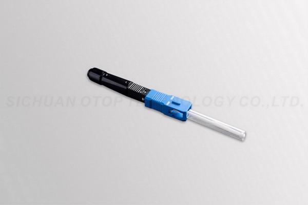 50mm Fiber Fast Connector , SC / UPC Fiber Optic Field Connector FMC