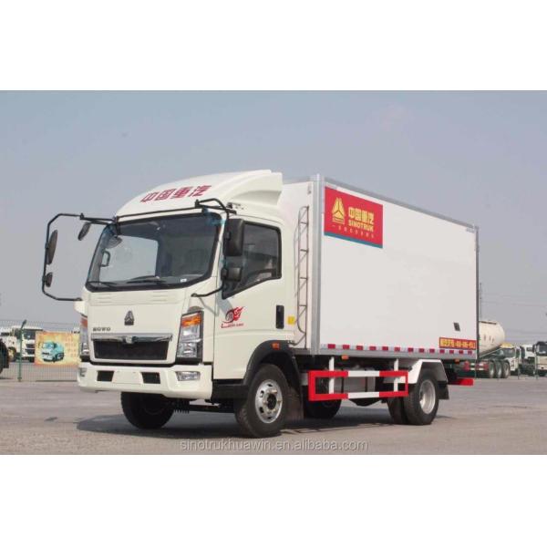 SINOTRUK HOWO food truck refrigerator freezer refrigerator van truck