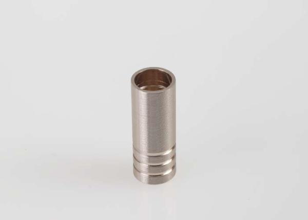 Custom CNC Lathe Parts / Aluminum Steel Joint Protector For Automation Equipment