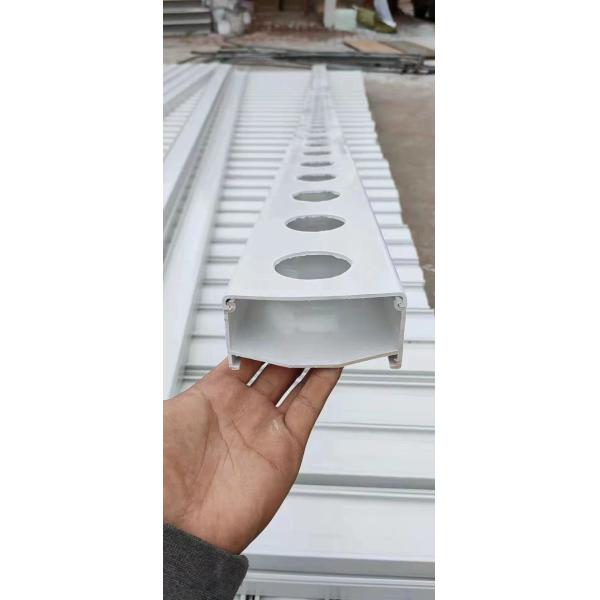 Nursery Greenhouse Hydroponic Pipe NFT Farm with Vertical Aeroponics System Pouch Holes