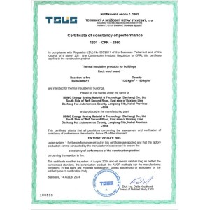 BBMG ENERGY SAVING MATERIAL & TECHNOLOGY(DACHANG)CO.,LTD. Certifications