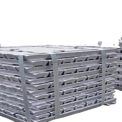 99.99% 99.9% Pure Aluminum Ingot Aluminum Metal Ingot For Metallurgy Steelmaking