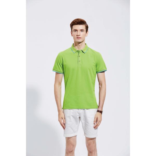 Size 5XL Cotton Fabric Polo Shirts SGS Flyita Casual Work Polo Shirt