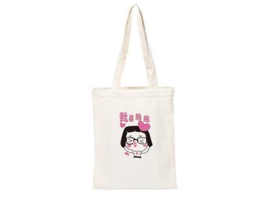 Custom Printed Cute Canvas Tote Bags Shopper Silk Screen Printed