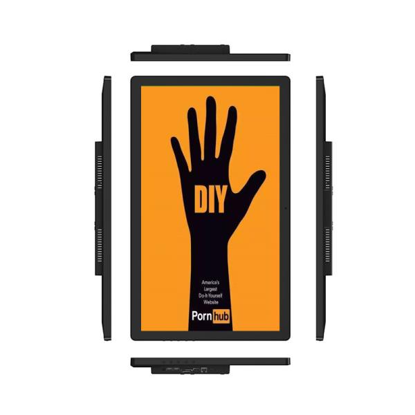 21.5 22 inc hanging android network lcd menu board double sided kiosks shopping digital signage double screen