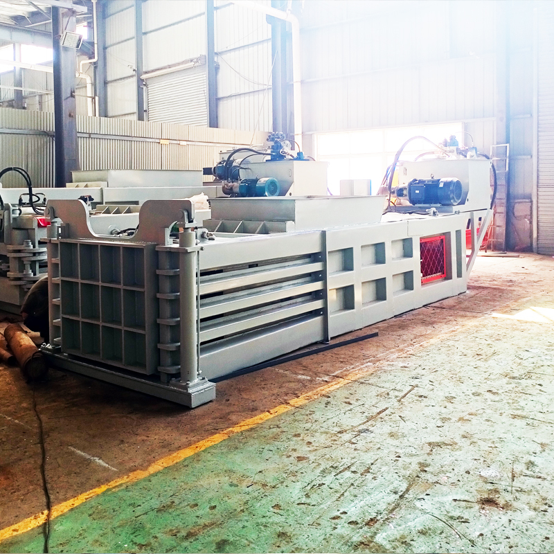 Complete Waste Compression Baling Treatment Equipment for Waste Sorting and Recycling