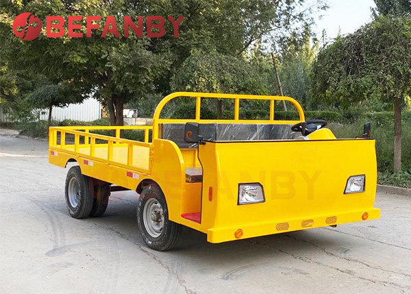 Промышленная подгонянная Trackless тележка передачи 5 тонн со стулом