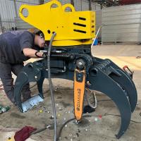 18 Excavator Accessories Sawing Plate Max 490mm Front Knife Opening Wood Cutter