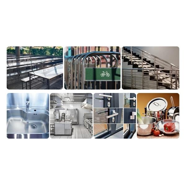 Адвокатуры ASTM A479 GB4226 нержавеющей стали волосяного покрова 8mm квадратные плоские