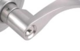 Residential Handle Lever Lock With Three Keys Fashionable Appearance