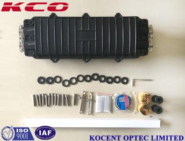 Horizontal Fiber Optic Splice Closure PC Material IP65 Aerial Joint Enclosure Box KCO-H2295