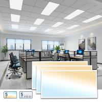 CCT Selecionável Dimmable Eco LED Panel Light Super Slim 40W 60W 130lm/W Commercial Panel Backlit Light