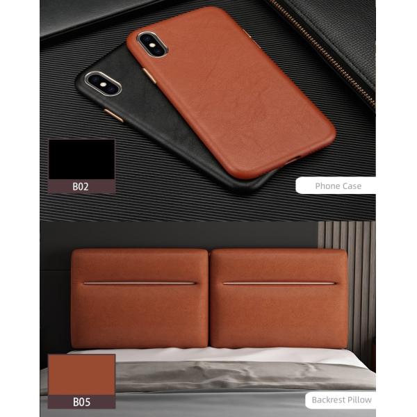 Литчи образца микроволокна кожи для автомобильных сидений покрытия кожи экологически чистые