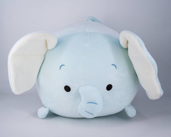 Adorable Plush Elephant Stuffed Animal Pillow Super Soft Elephant Hugging Toy Hypoallergenic