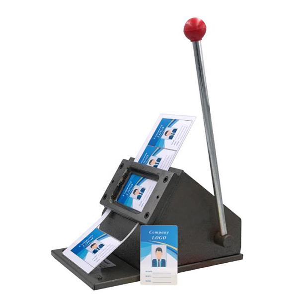 86X54mm ID Carte de visite Nom Coupeuse Machine de découpe à matrices PVC