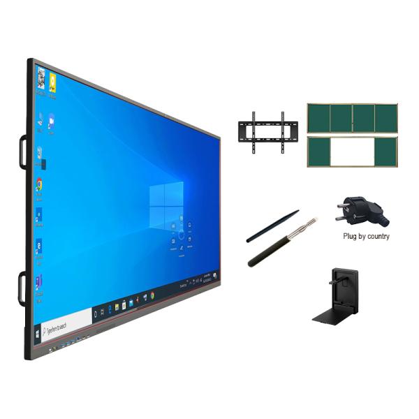 65 Inch Wall Mounted School For Online Teaching  Interactive White Boards