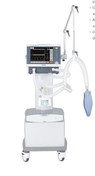 ICU Medical Emergency Ventilator Emergency Transport Ventilator 1 Year Warranty