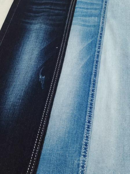 85%Cotton Siro Yarn Cross Slub 10S DARK INDIGO Denim Fabric For Jeans Or Jacket Coat