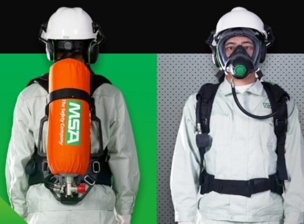 Respirador de aire de la serie MSA AX2300 de 8 kg