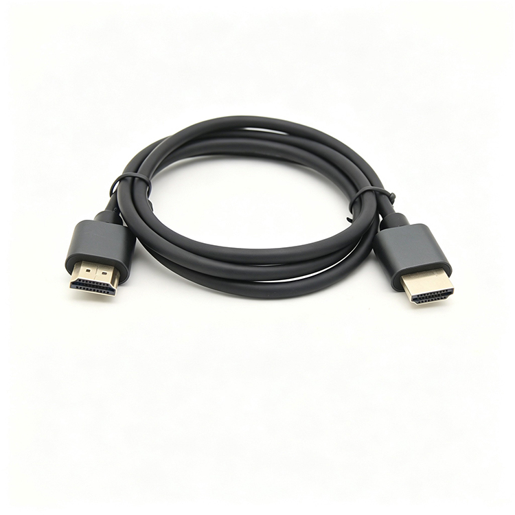 Ultra Thin Soft 4K 2K 1080P Alloy Shell Full Copper Male To Male Female HD HDMI 2.0 Cable for Computer Laptop Monitor Computer