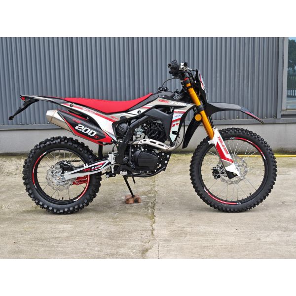 Air Cooled 200CC 250cc Off Road Motorcycle Dirt Bike With Inverted Front Shock Absorber