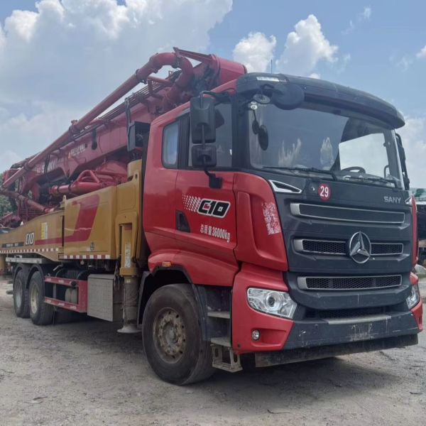 2022 Used SANY 51M Concrete Pump Truck – 348kW Diesel | 180m³/h Output | 51m Boom | Model SYM5360THBFS