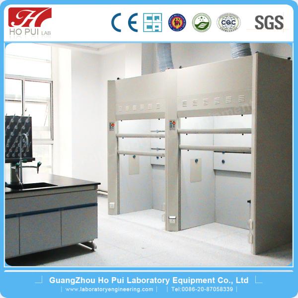 Steel Lab Fume Hood Chemical Resistant 800x2350 For School Science