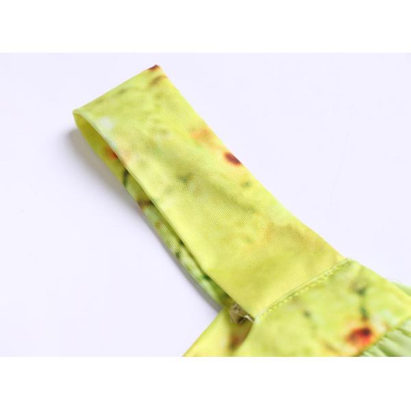 Напечатанные комбинезоны низких женщин производителя одежды Moq случайные свободные связывают широкие брюки ноги с карманами