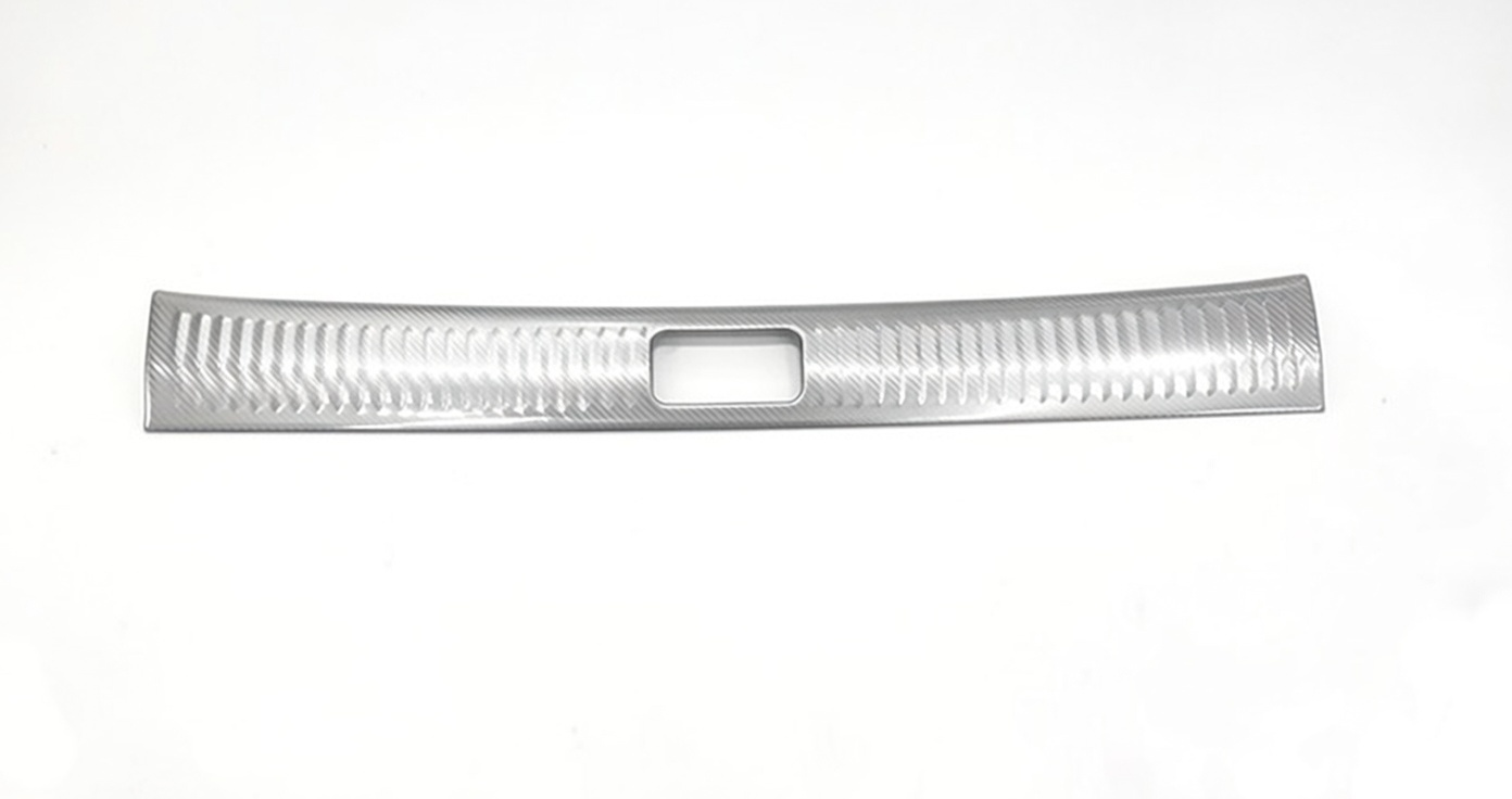 For XPeng G6 2025 Car Parts Decoration ABS Silver Rear Trunk Guard Tailgate Bumper