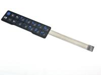 Matrice 3 * 5 bord en relief clavier tactile personnalisé avec haut rendement
