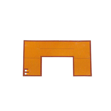 Thickness 0.3mm 12V 200W Clear Amber Flexible Polyimide Heater