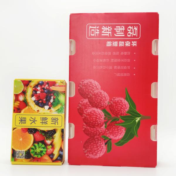 Mailing Corrugated Plastic Packaging Boxes Degradable OEM