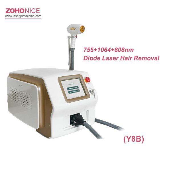 Painless 808nm Depilator Diode Laser Hair Removal Machine High Performance