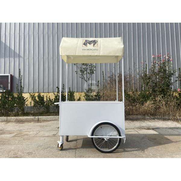 Decorative Modern Design Star Hotel Display Bike Restaurant Ice Cream Bicycle Cart