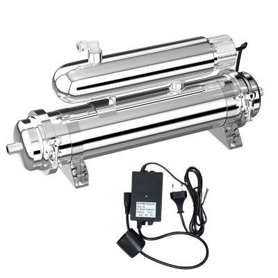 Stainless Steel UV Water Purifier 1000L/H Household With UV Ultraviolet Lamp