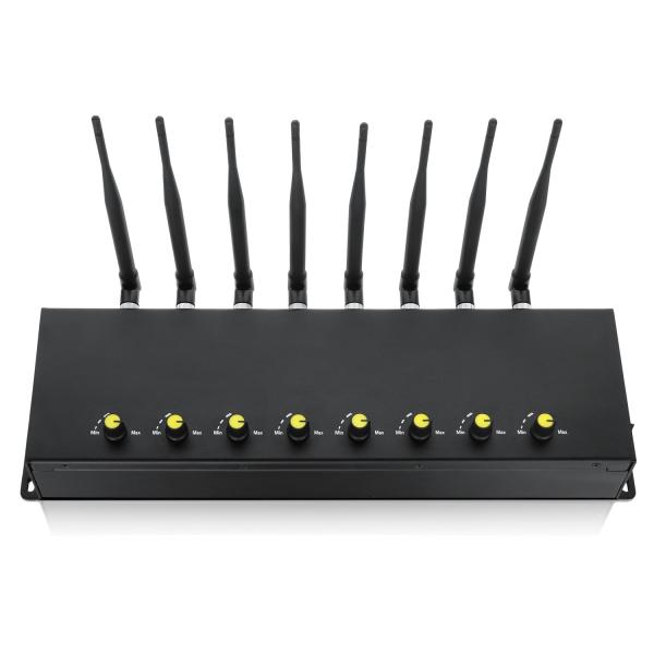 New adjustable 8 antennas high power indoor jammer