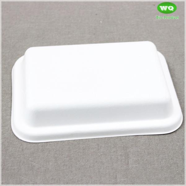 400ml Disposable Sugarcane Bagasse Potato Tray-High Quality Biodegradable Tableware/Disposable Sugarcane Tray Supplier