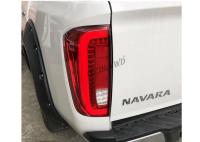 Noir de fumée/lumières rouges d'entraînement de LED 4x4 pour des pièces d'auto de Nissan Navara NP300