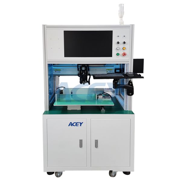 Automatic Single Sided 10000A Transistor Lithium Ion Battery Spot Welding Machine For 32140 33140