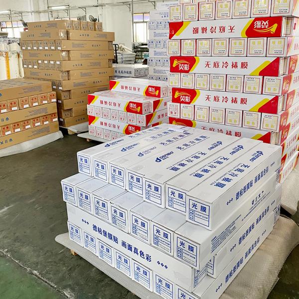 Thermal Lamination OPP PVC Factory Manufacturing Best-Selling Strong Adhesive